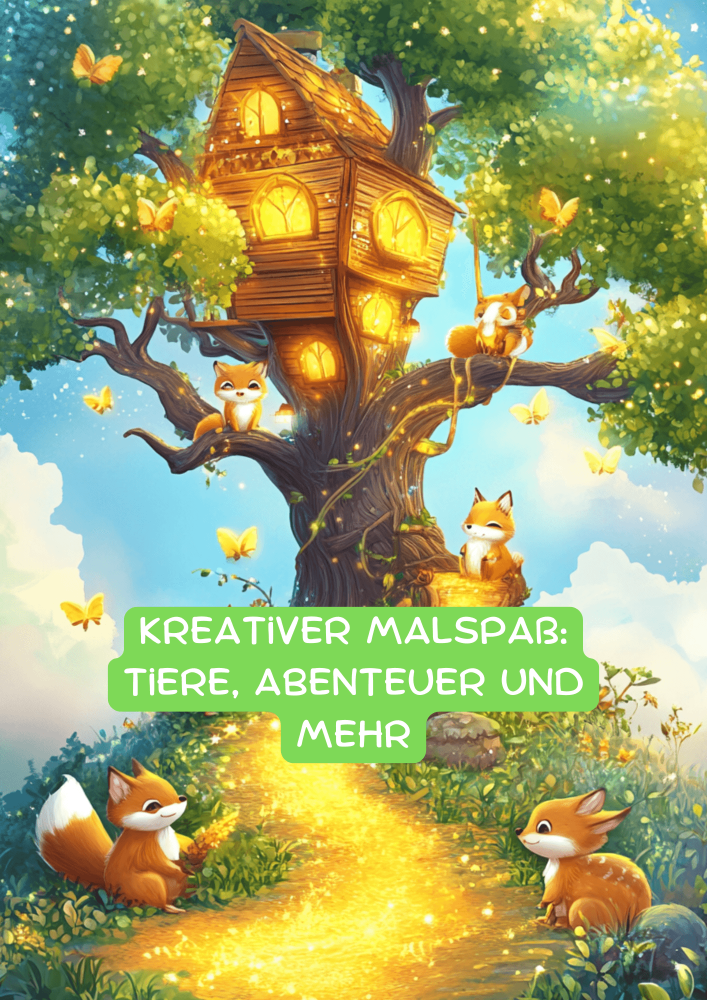 Kreativer Malspaß: Tiere, Abenteuer und mehr