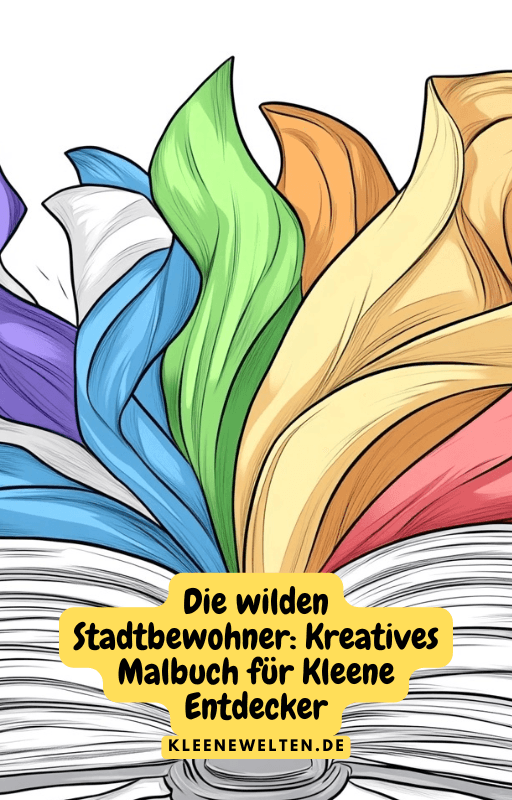 Die wilden Stadtbewohner: Kreatives Malbuch für Kleene Entdecker